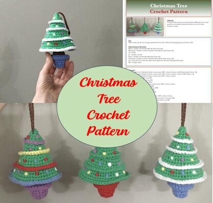 Christmas Tree Tree Decoration Crochet Pattern