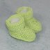 Baby Simple Circular Cuff Booties