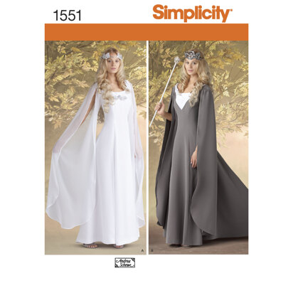 Simplicity Women's Costumes 1551 - Sewing Pattern