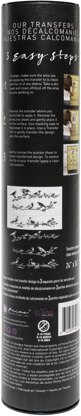 Prima Marketing Prima Re-Design Decor Transfer - Birds & Berries 34"X24"