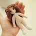 Crochet doll, Amigurumi doll, Baby Girl