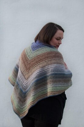 Ice To Bloom Shawl