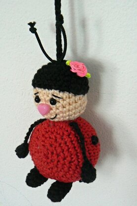 Ladybug keychain