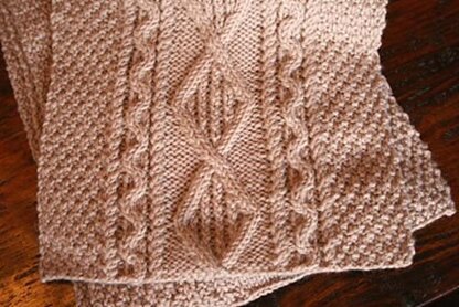 Galway Bay Aran Shawl