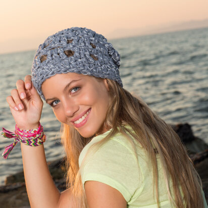 Crocheted Hat in Schachenmayr Lumio Cotton