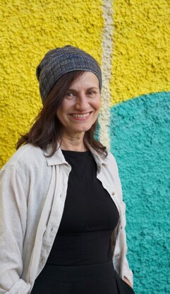 Slightly Slouchy Wildflower Toque / Beanie