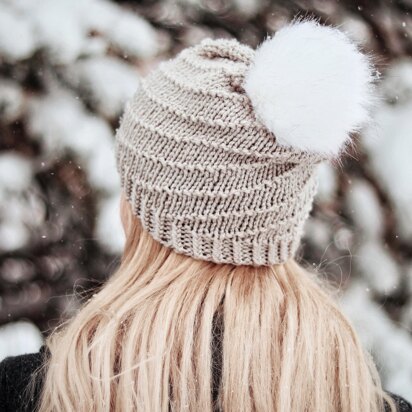 The Iris Beanie - knitting pattern