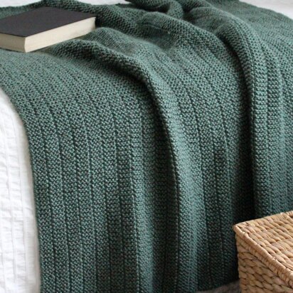 Beginner blanket knitting online patterns