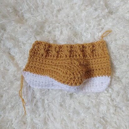 Cable Baby Booties