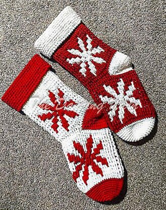 Snowflakes of Christmas Stocking