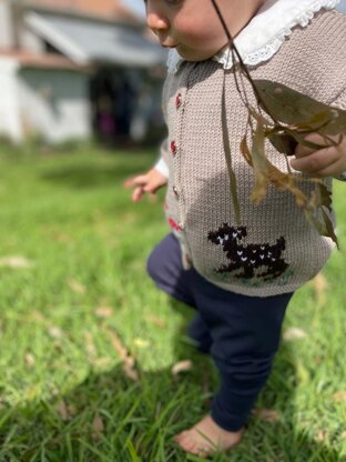 Cardigan for baby girl