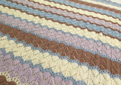 Pretty Beach Baby Blanket