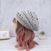 Slouchy Mandala Lace Hat