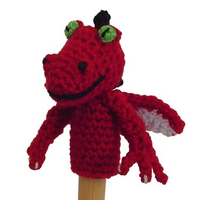 Dragon finger puppet