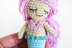 Sandrine the little amigurumi mermaid