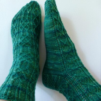 Green Knight Socks