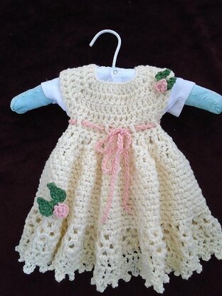 774 RoseBud  Baby and Girl's Dress