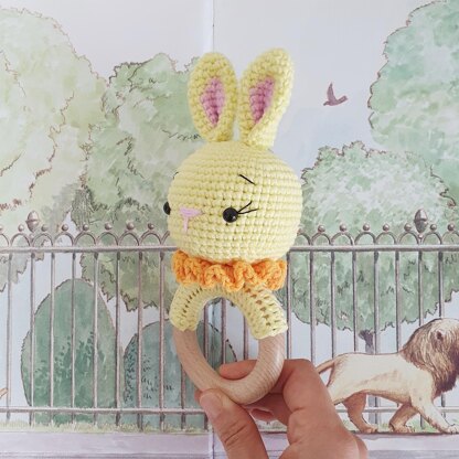 Rabbit doll Rattle