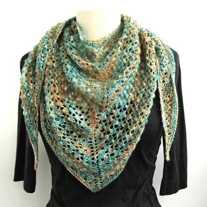 Lacy Heart Shawl