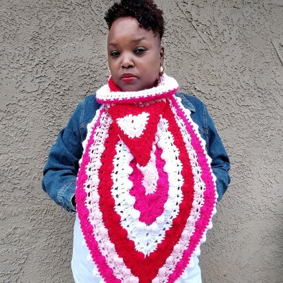 V Day Mega Scarf