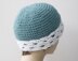 Lace Brim Cloche Hat