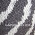 Zebra Print Pillow Cover