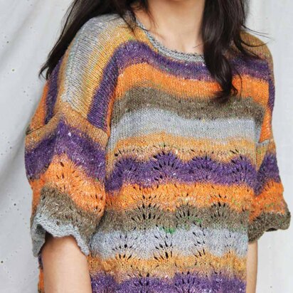 Boxy Top in Noro Geshi - 16863 - Downloadable PDF