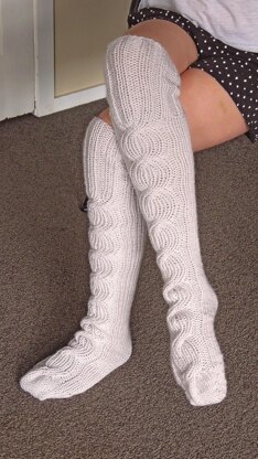 Thigh High Chunky Socks