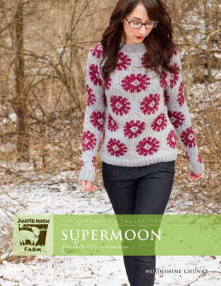 Supermoon Pullover in Juniper Moon Moonshine Chunky - J22-02 - Downloadable PDF