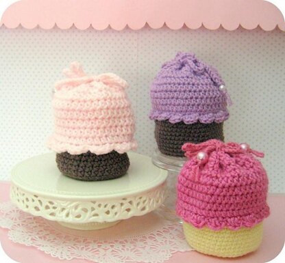 Cupcake Purse Crochet Pattern