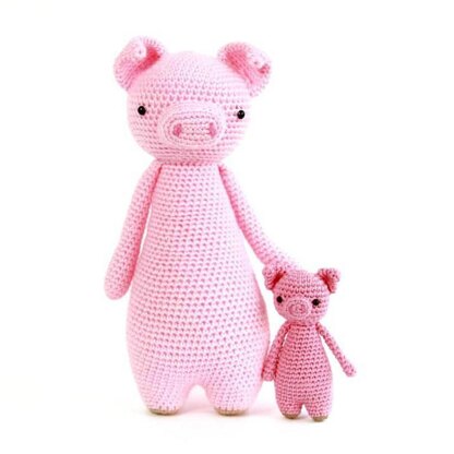 Mini Pig Crochet Amigurumi Pattern