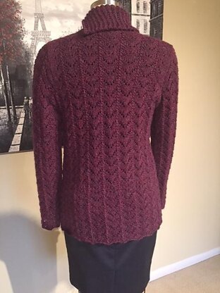 Arched Lace Pullover