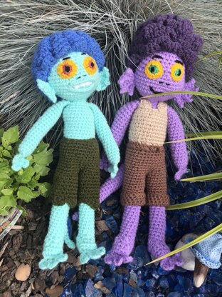 Luca & Alberto amigurumi dolls