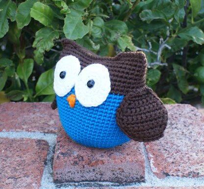 Roly Poly Owl Amigurumi