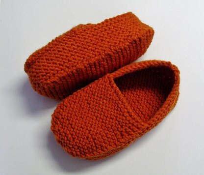 30-Easy Knit Loafer Slippers