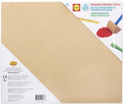 Alex Toys Wooden Dough Tools 11/Pkg - 171479