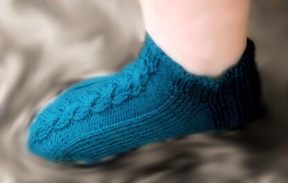 Braided Ankle Socks