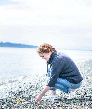 Churchmouse Studio Funnel Neck Pullover in Rowan Felted Tweed PDF