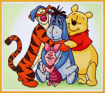 Vervaco Disney Pooh with Friends Diamond Painting Kit -