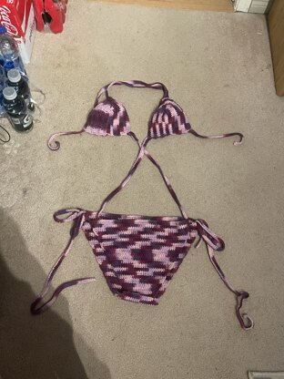 Two Tone Bikini Set