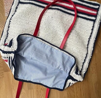 Nautical Love Beach Bag