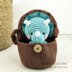 Hatching bag & triceratops