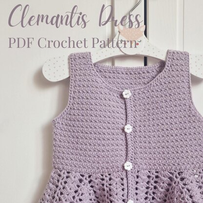 Clemantis Crochet Baby Dress