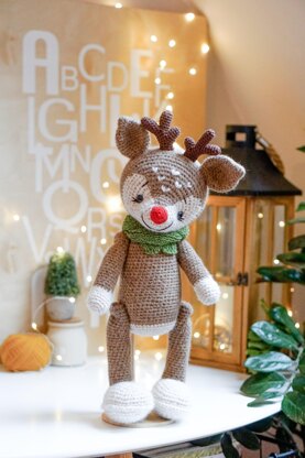 CROCHET Reindeer pattern by Polushkabunny