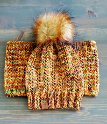 Wind Weaver Beanie and Cowl