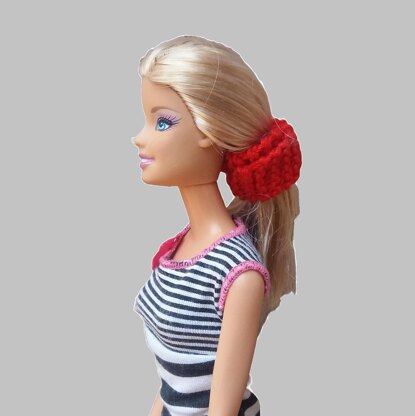 Pretty Red Headbands for Doll