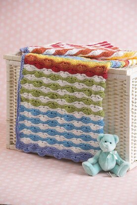 Scrappy Shells Blanket