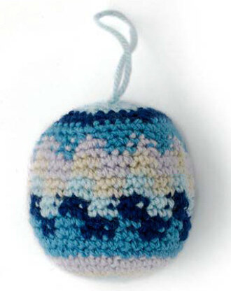 "Festive Bauble" - Crochet Pattern For Christmas in Paintbox Yarns Simply DK - DK-XMAS-CRO-001