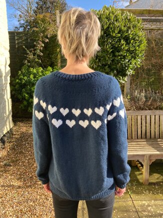 Hearts cardigan #2