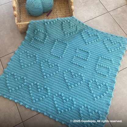 Crochet Born in Blanket 2025 - 2029